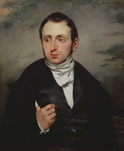 Doctor Francois-Marie Demaisons, 1832 by Ferdinand Victor Eugene Delacroix