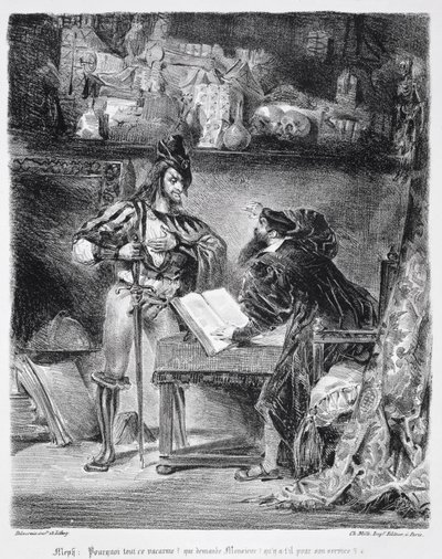 First Meeting between Faust and Mephistopheles: 