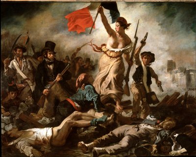 Liberty Leading the People by Ferdinand Victor Eugene Delacroix