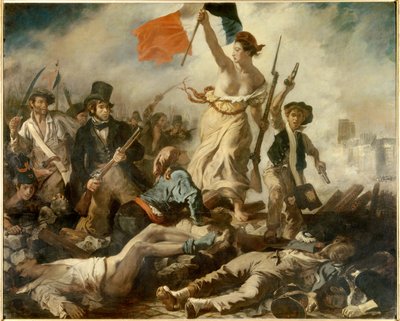 Liberty Leading the People, July 28th by Ferdinand Victor Eugene Delacroix
