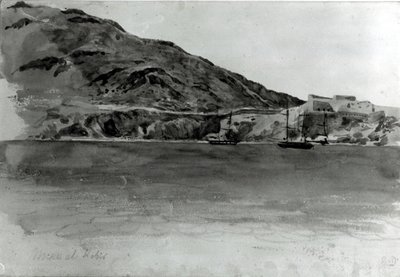 Mers El-Kebir, Algeria by Ferdinand Victor Eugene Delacroix