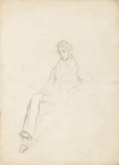 Portrait of Count Anatole Nikolaievich Demidov, 1st Prince of San Donato by Ferdinand Victor Eugene Delacroix
