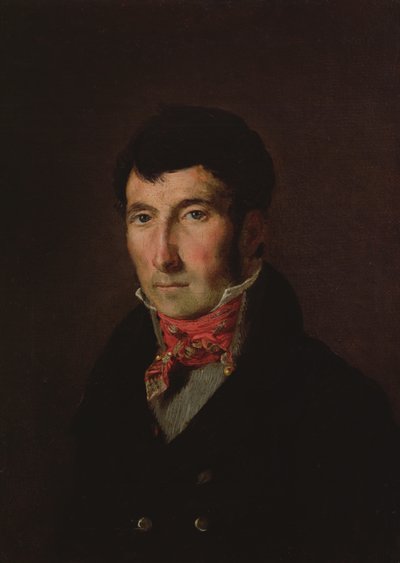 Portrait of Fougerat by Ferdinand Victor Eugene Delacroix