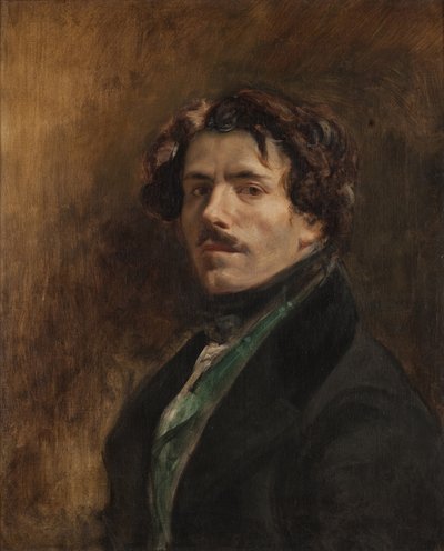 Self-Portrait by Ferdinand Victor Eugene Delacroix