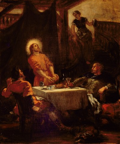 The Disciples at Emmaus, 1853 by Ferdinand Victor Eugene Delacroix