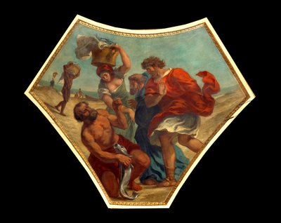 The Drachma of the Tribute Found by St. Peter by Ferdinand Victor Eugene Delacroix