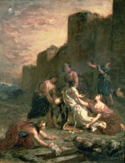 The Martyrdom of St. Stephen, 1860 by Ferdinand Victor Eugene Delacroix