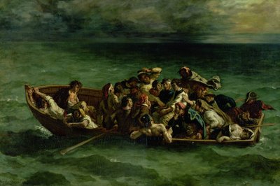 The Shipwreck of Don Juan by Ferdinand Victor Eugene Delacroix
