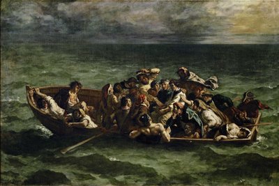 The Shipwreck of Don Juan by Ferdinand Victor Eugene Delacroix