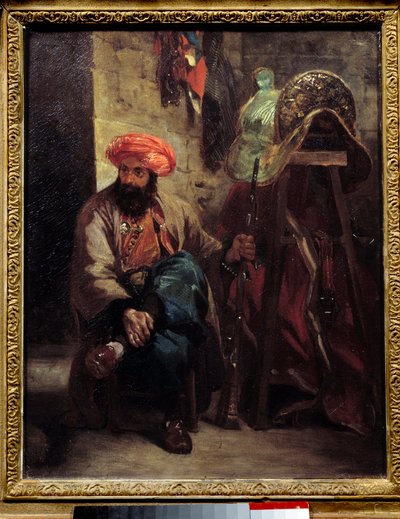 The Turkish Saddle by Ferdinand Victor Eugene Delacroix