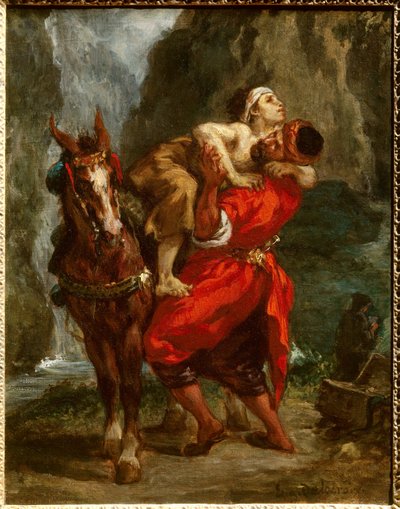 The Good Samaritan by Ferdinand Victor Eugene Delacroix