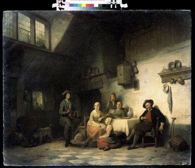 House concert by Ferdinand de Braekeleer