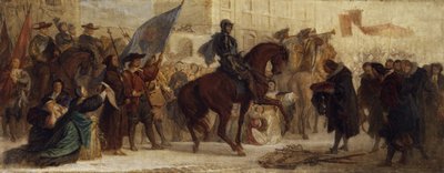 Entry of Maximilian I into Prague after the Victory on the White Mountain in 1620 by Ferdinand von Piloty