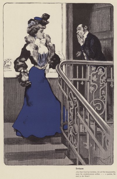 A Case of Mistaken Identity by Ferdinand von Reznicek