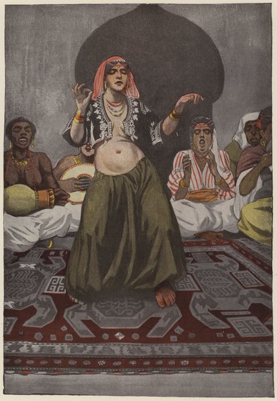 Belly Dance by Ferdinand von Reznicek