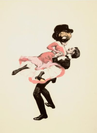 Drahrer / from: 6 Dance Pictures by Ferdinand von Reznicek
