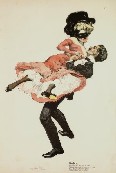 F. v. Reznicek, Drahrer from: The Dance, 1906 by Ferdinand von Reznicek