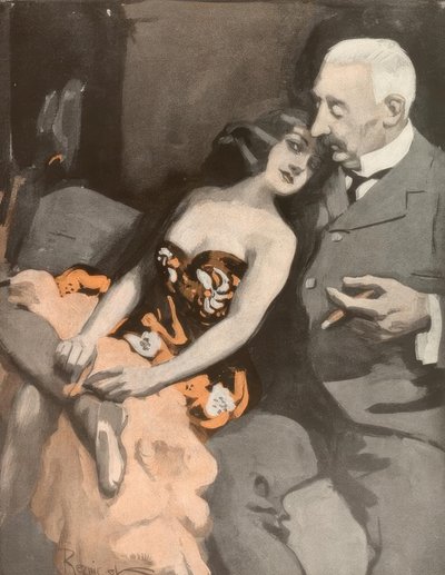 Do You Want to Marry Me, Chubby? Oh Go, Buy Me an Evening Coat Instead! by Ferdinand von Reznicek