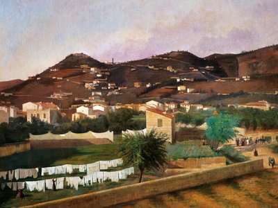 View of Hill of Fiesole by Ferdinando Buonamici