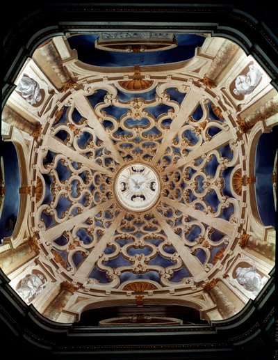 Baroque Art: Vault of the Church of the Assunta decorated by Ferdinando Galli da Bibiena by Ferdinando Galli Bibiena