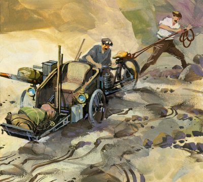 Ten thousand mile motor race by Ferdinando Tacconi