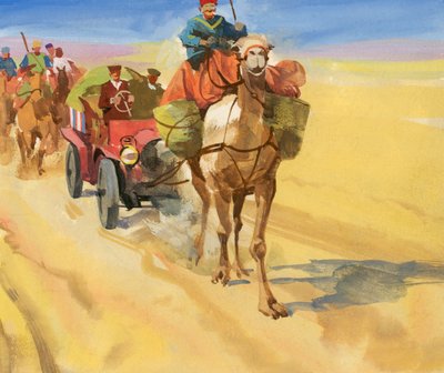 Ten thousand mile motor race by Ferdinando Tacconi