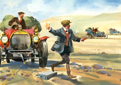 Ten thousand mile motor race by Ferdinando Tacconi