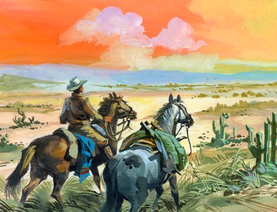 Tschiffely in the Desert Country of Santiago de Estero by Ferdinando Tacconi