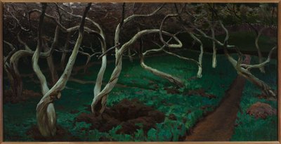 Old Apple Trees by Ferdynand Ruszczyc
