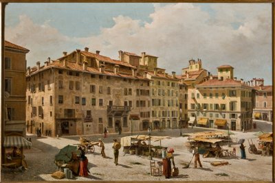 Piazza Grande in Modena by Fermo Forti