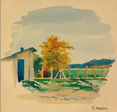 Gustrow Camp by Fernand Barbier