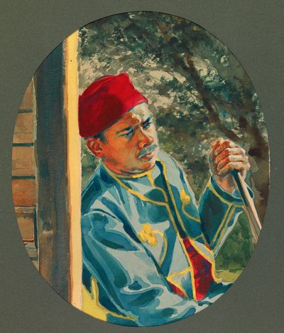 Pimero, Algerian Skirmisher, Gustrow by Fernand Barbier