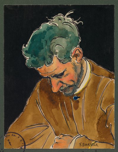 Professor Schosser Says Do, Mi, Sol, Gustrow by Fernand Barbier