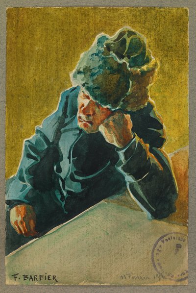Russian Prisoner, Gustrow by Fernand Barbier