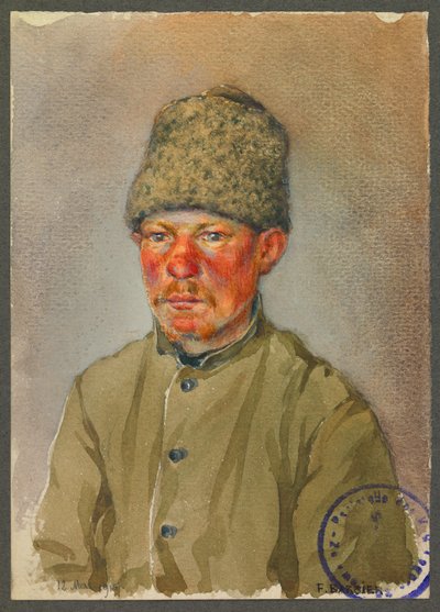 Russian Soldier, Gustrow by Fernand Barbier