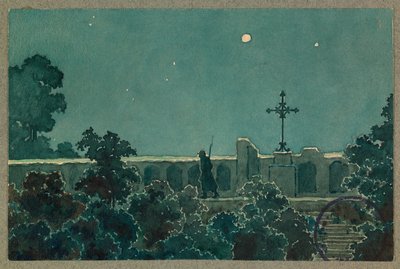 The Calvary at Vailly on the Night of October 27 by Fernand Barbier