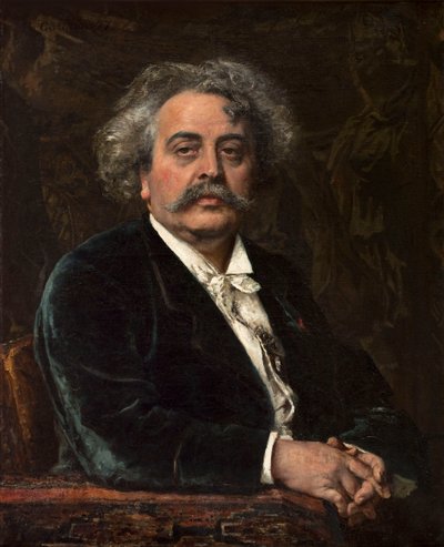 Portrait of Pierre Carrière-Belleuse by Fernand Cormon