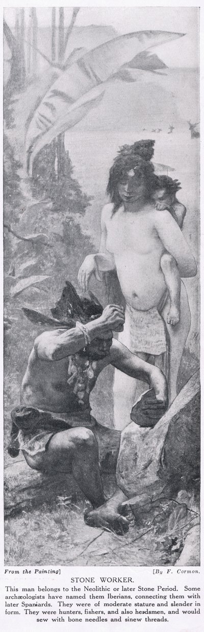 Stone Worker, illustration from 