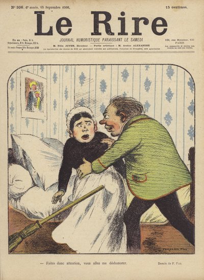 Illustration for Le Rire by Fernand Fau