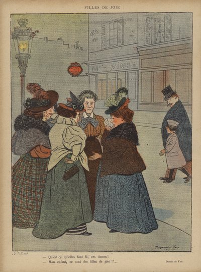 Illustration for Le Rire by Fernand Fau