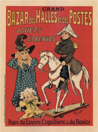 Grand Bazar des Halles et des Postes by Fernand Fernel