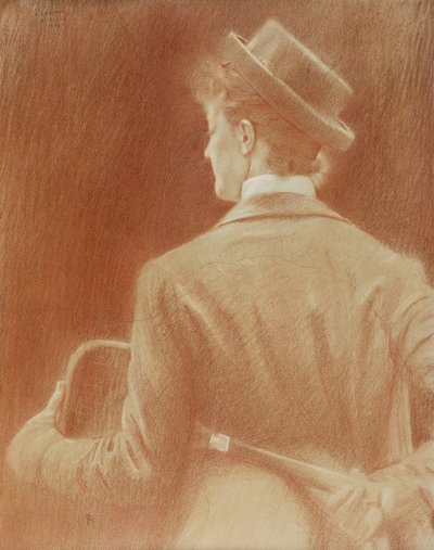 A Tennis Player; Study for 