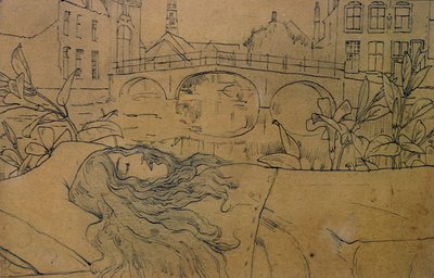 Bruges, The Death by Fernand Khnopff