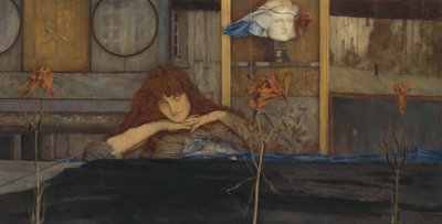 I Lock My Door Upon Myself by Fernand Khnopff