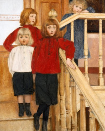 The Children of Monsieur Neve by Fernand Khnopff