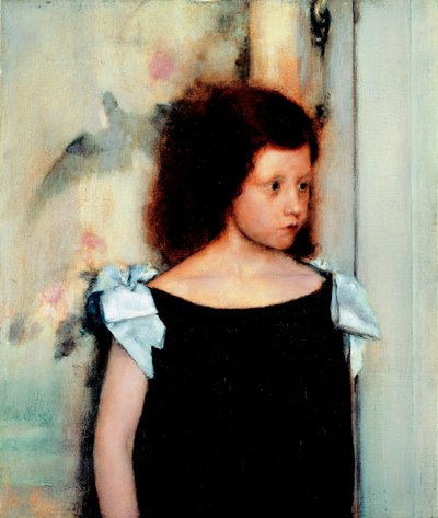 Portrait of Gabrielle Braun by Fernand Khnopff