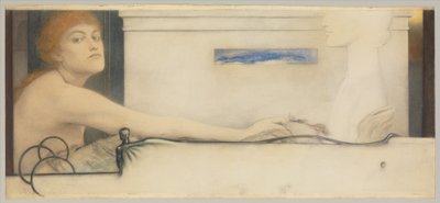 The Offering, 1891 by Fernand Khnopff