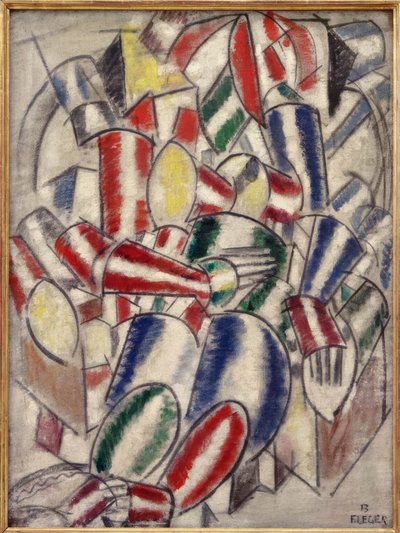 Woman in Armchair by Fernand Leger