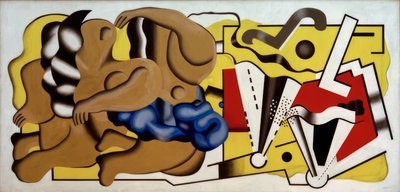 Composition I by Fernand Leger