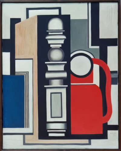 Composition with Post by Fernand Leger